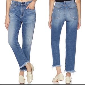 Hale Tyler Senna Boyfriend Jeans Raw Hem